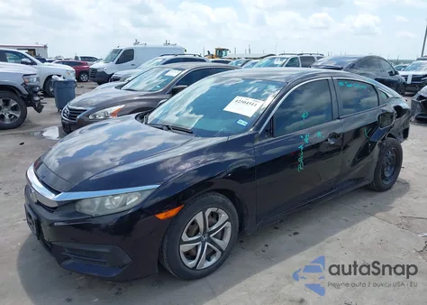 2016 Honda Civic Lx from USA, damaged, VIN 19XFC2F58GE036309